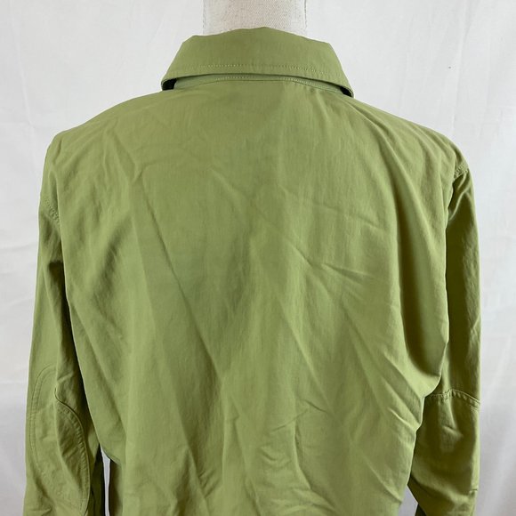 Sorel Women's Zip Front Jacket XL Green Long Sleeve Pockets - Picture 11 of 13
